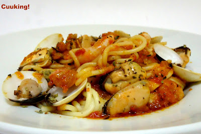 Spaghetti frutti di mare