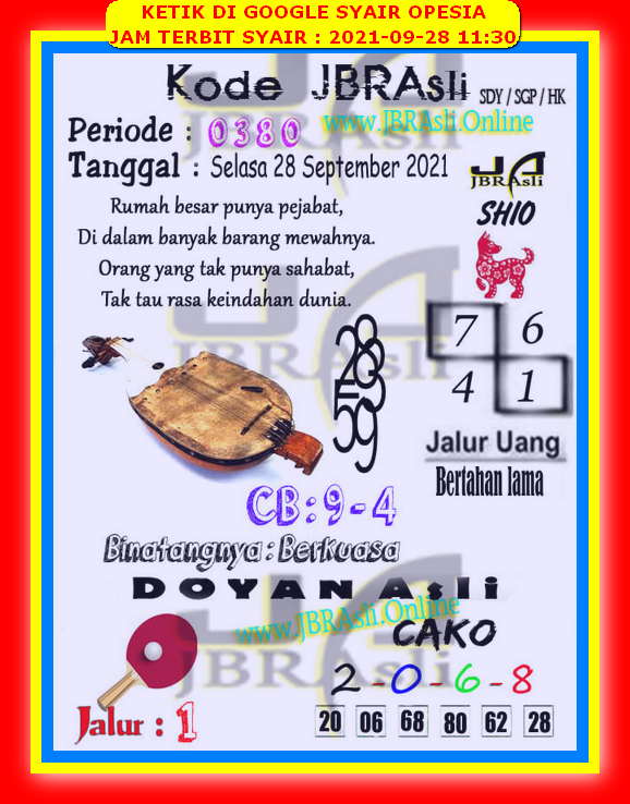 Syair Toto Sydney 28 September 2021 Royal Syair Syair Toto Sydney 28 September 2021 Royal Syair