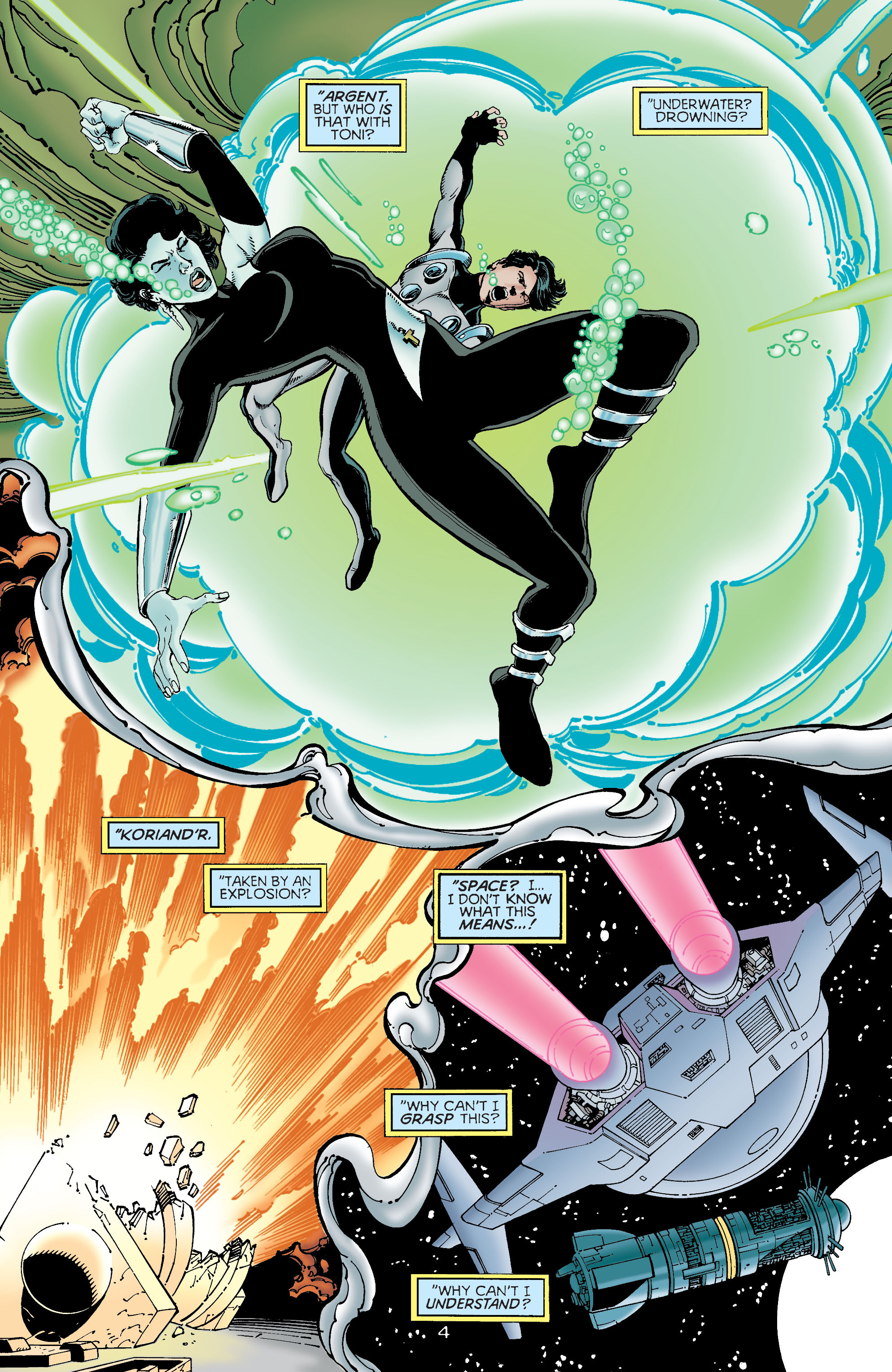 Read online Titans/Legion of Super-Heroes: Universe Ablaze comic -  Issue #3 - 7