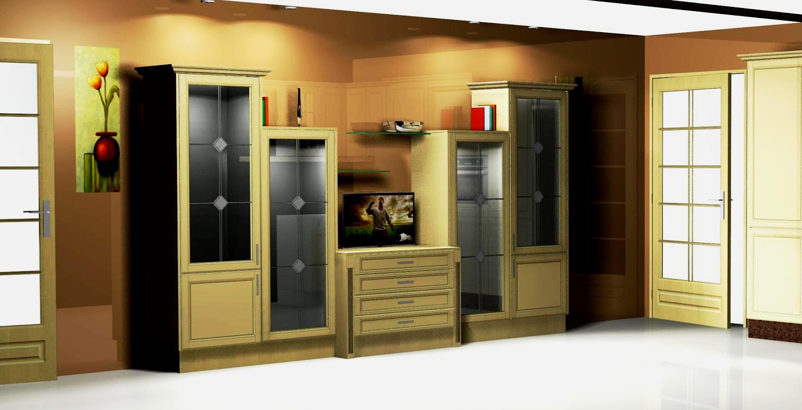 MI COCINA: Diseño de cocina en madera roble. Acabado blanco velado