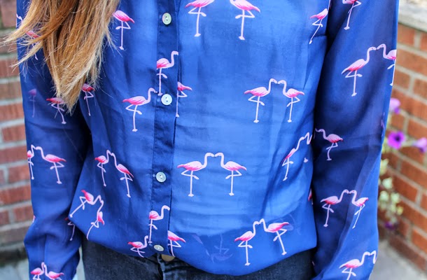 Sweet Monday | UK Fashion and Lifestyle Blog: Outfit // Flamingo!