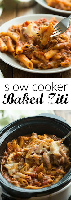 Slow Cooker Baked Ziti Recipe
