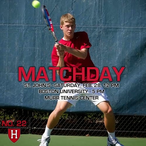Harvard Men's Tennis Blog Harvard Climbs to 22 in National Rankings