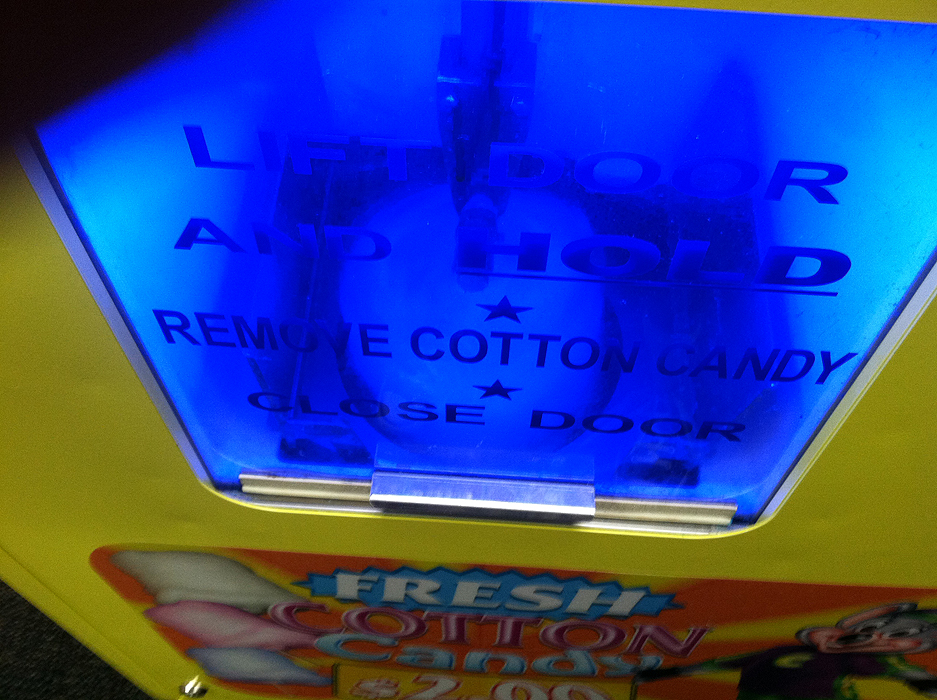 Vending Adventures: Cotton Candy Machine