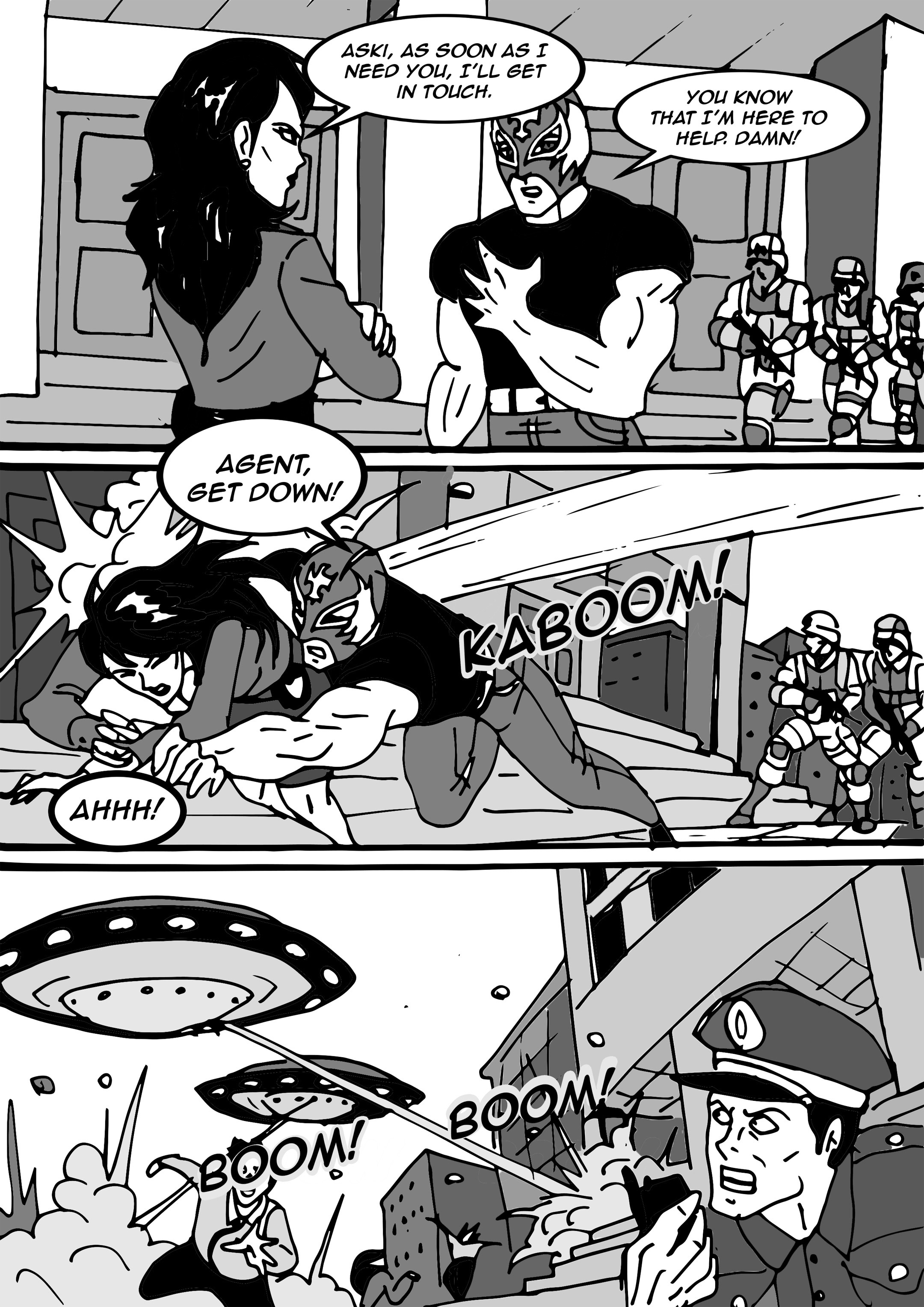 Read online Aski vs. The Draconians comic -  Issue #1 - 14