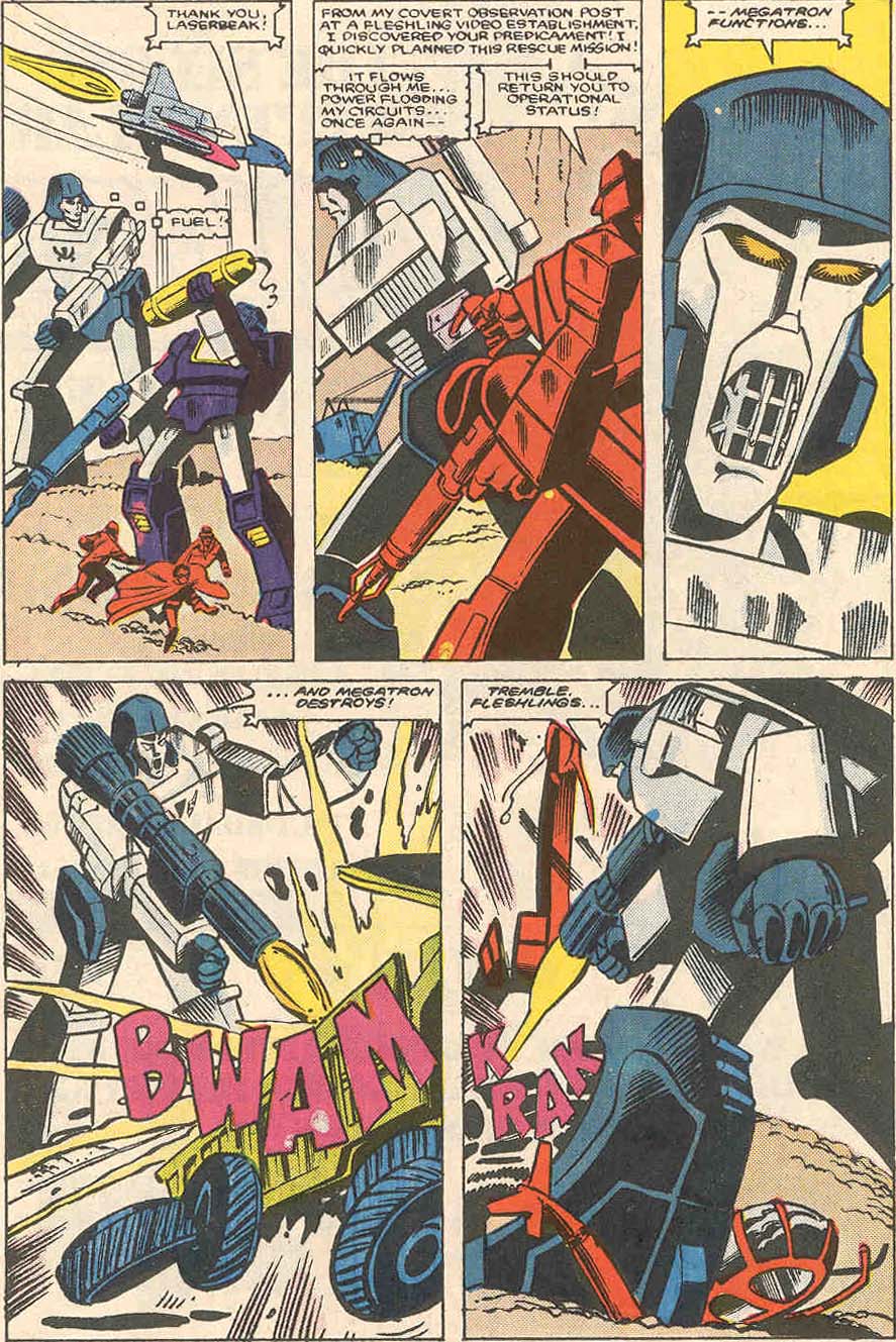 Read online The Transformers (1984) comic -  Issue #15 - 19