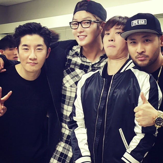 Lee Jun Ki shares cute group photos with Epik High at backstage | Daily ...