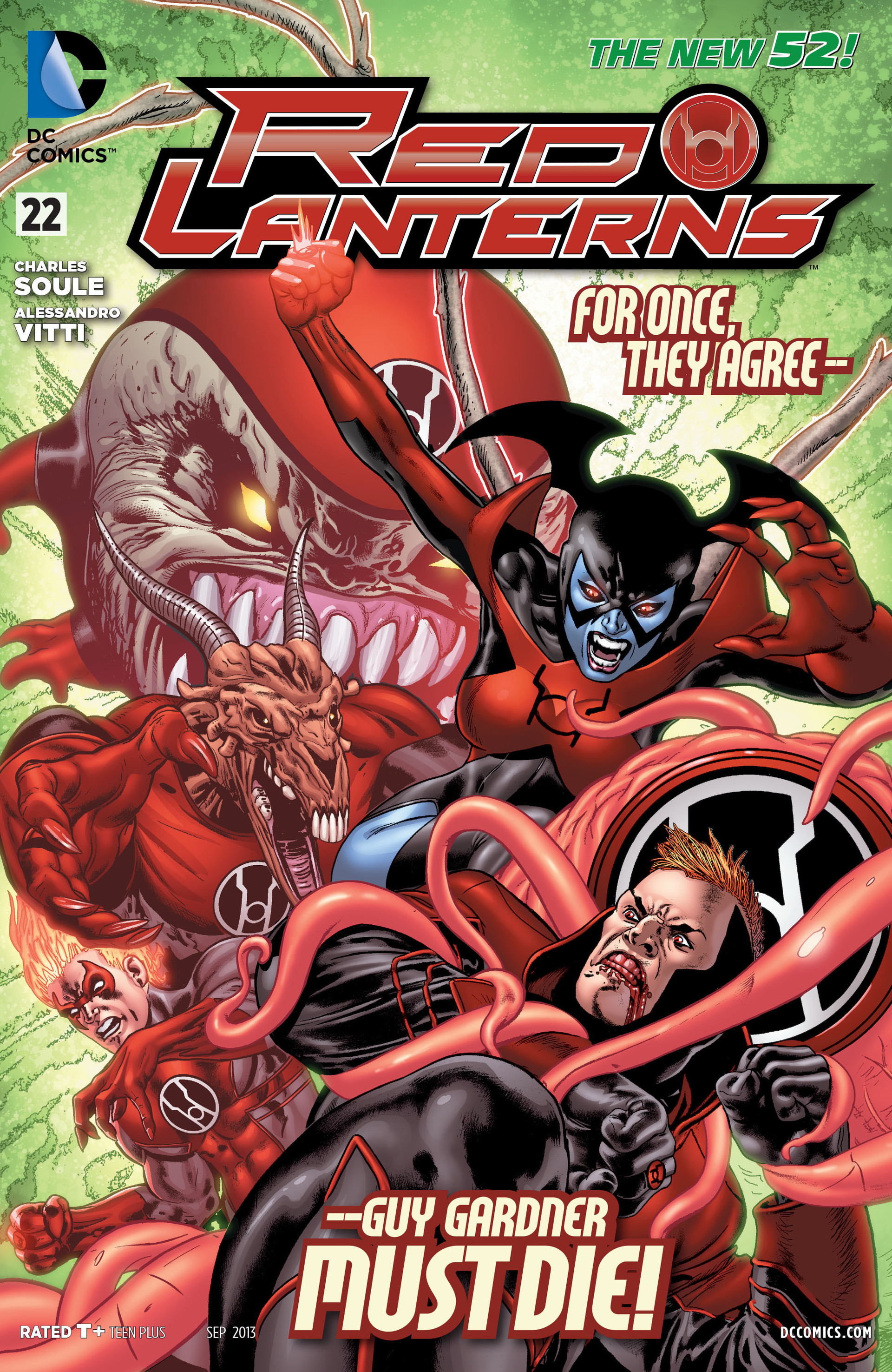 Red Lanterns issue 22 - Page 1