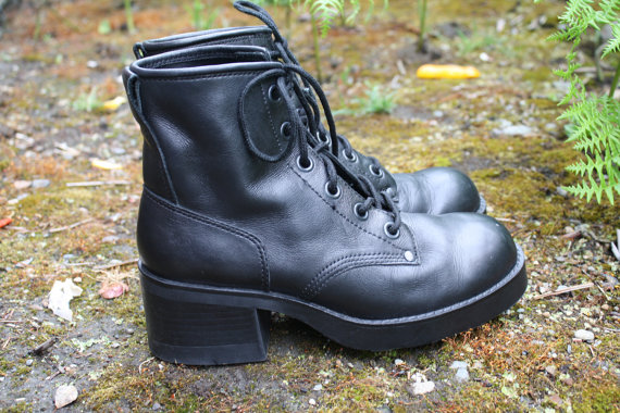 Shontay13 Grunge Granny Boots