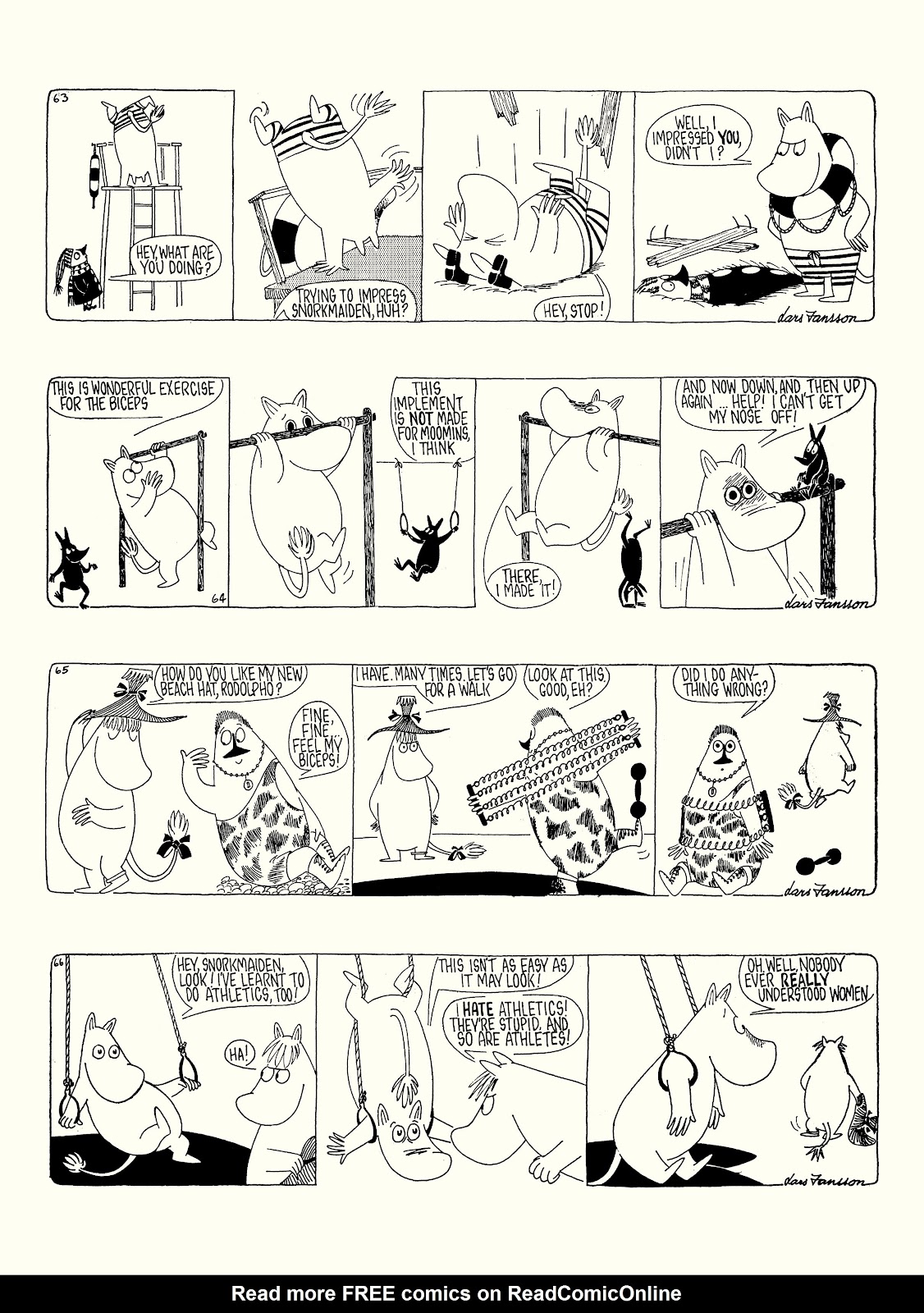 Moomin: The Complete Lars Jansson Comic Strip issue TPB 8 - Page 67
