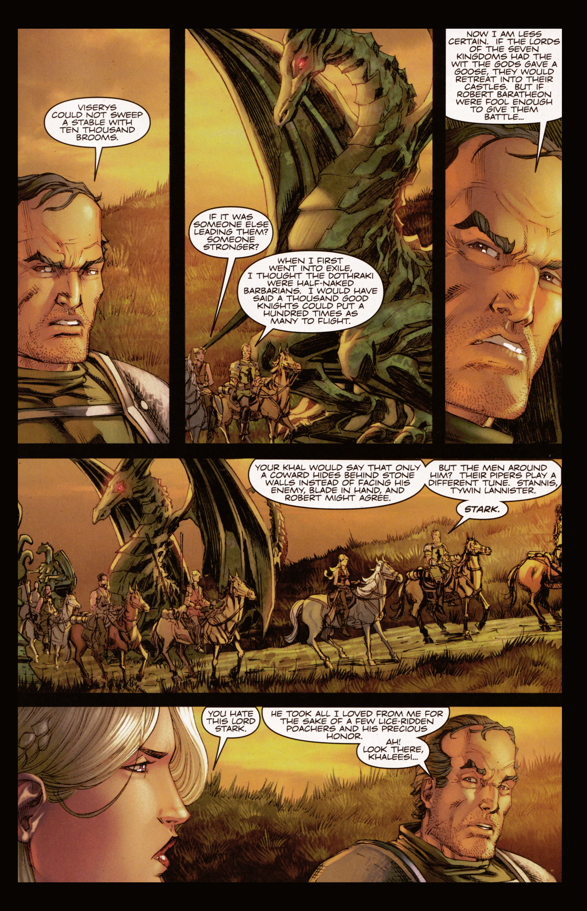 Read online A Game Of Thrones comic - Issue #11 - 25