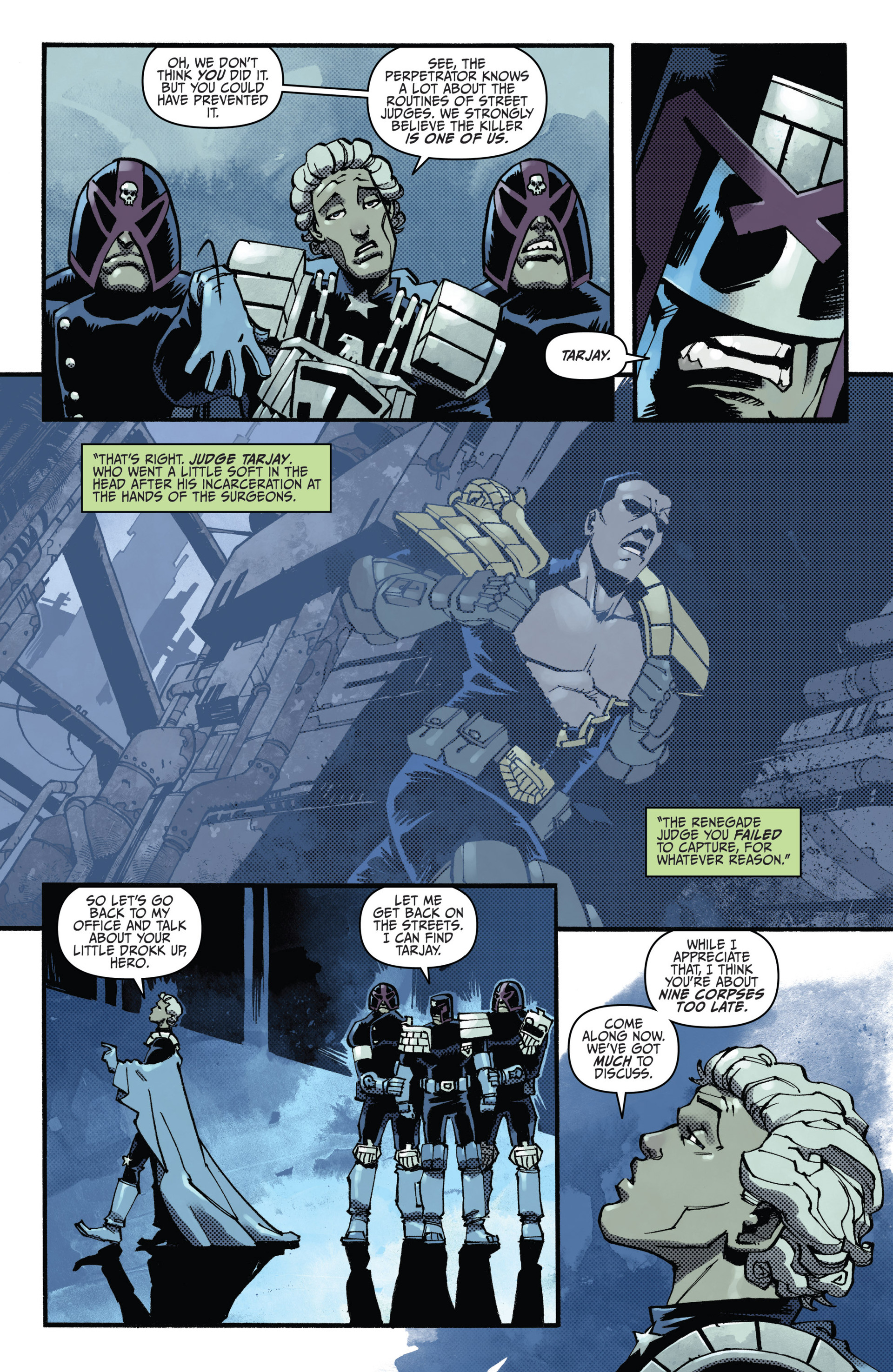 Read online Judge Dredd (2012) comic -  Issue #14 - 8