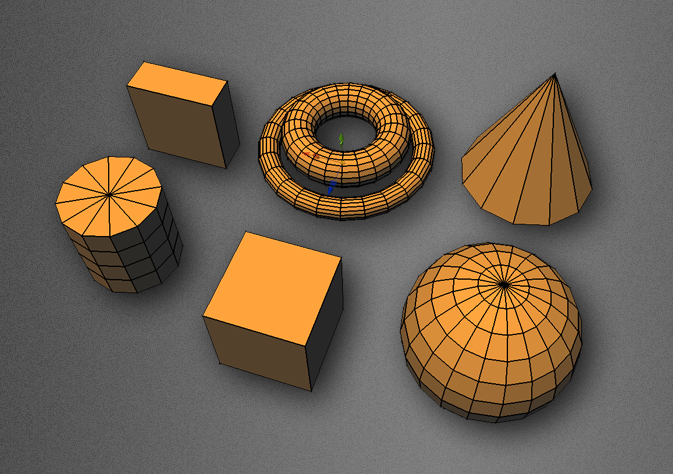 Трехмерные фигуры. Примитивы 3ds max. Объёмные примитивы. Примитив 3. Примитив 3.