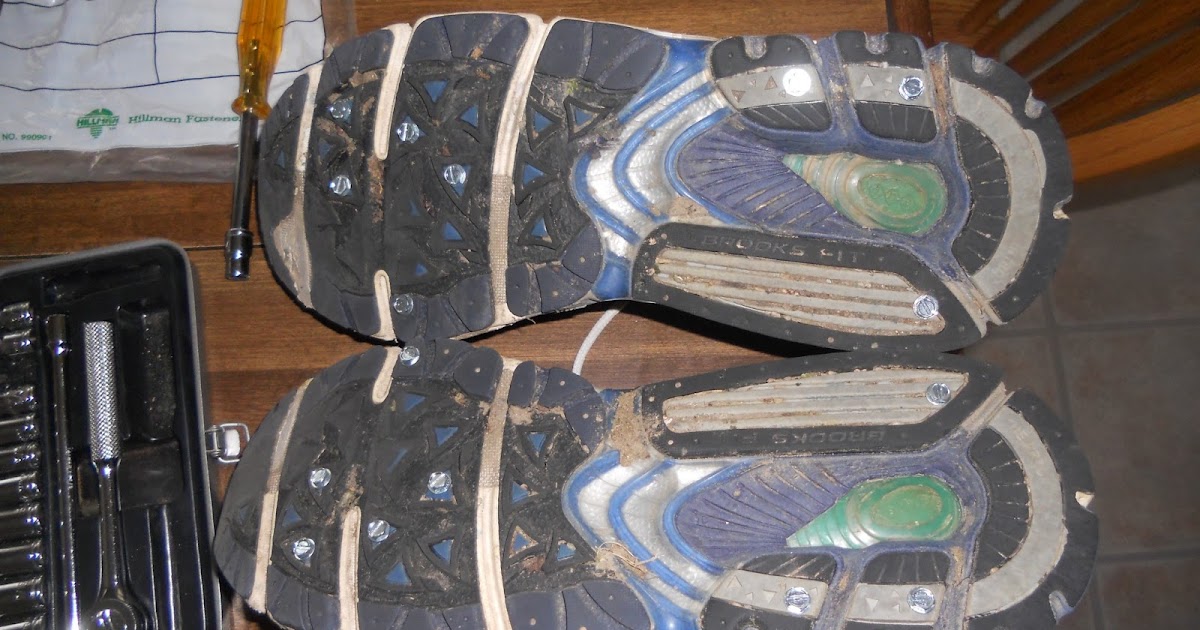 Run with Perseverance Running on Snow and Ice, with loose screws