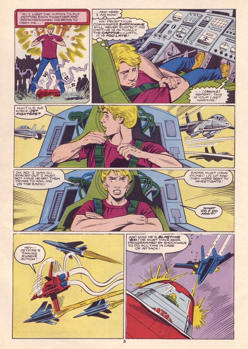 Read online The Transformers (UK) comic -  Issue #39 - 5