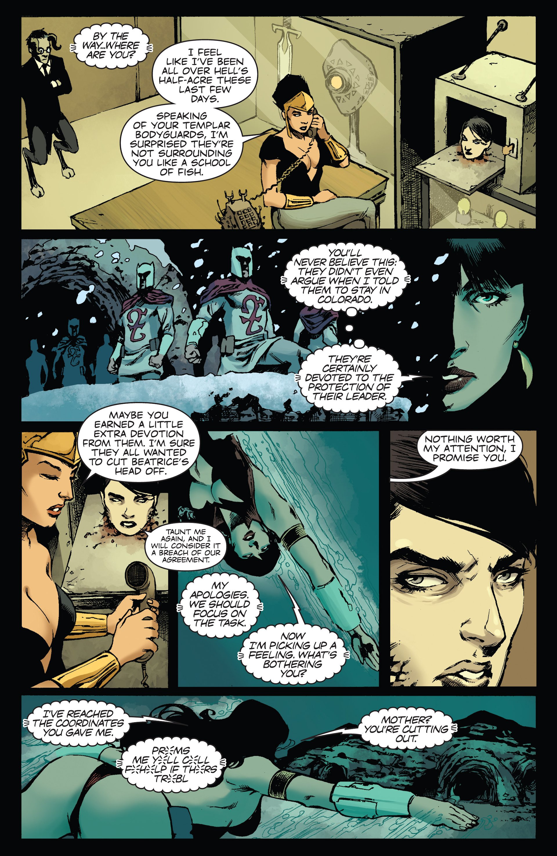 Read online Vampirella (2010) comic -  Issue #37 - 12