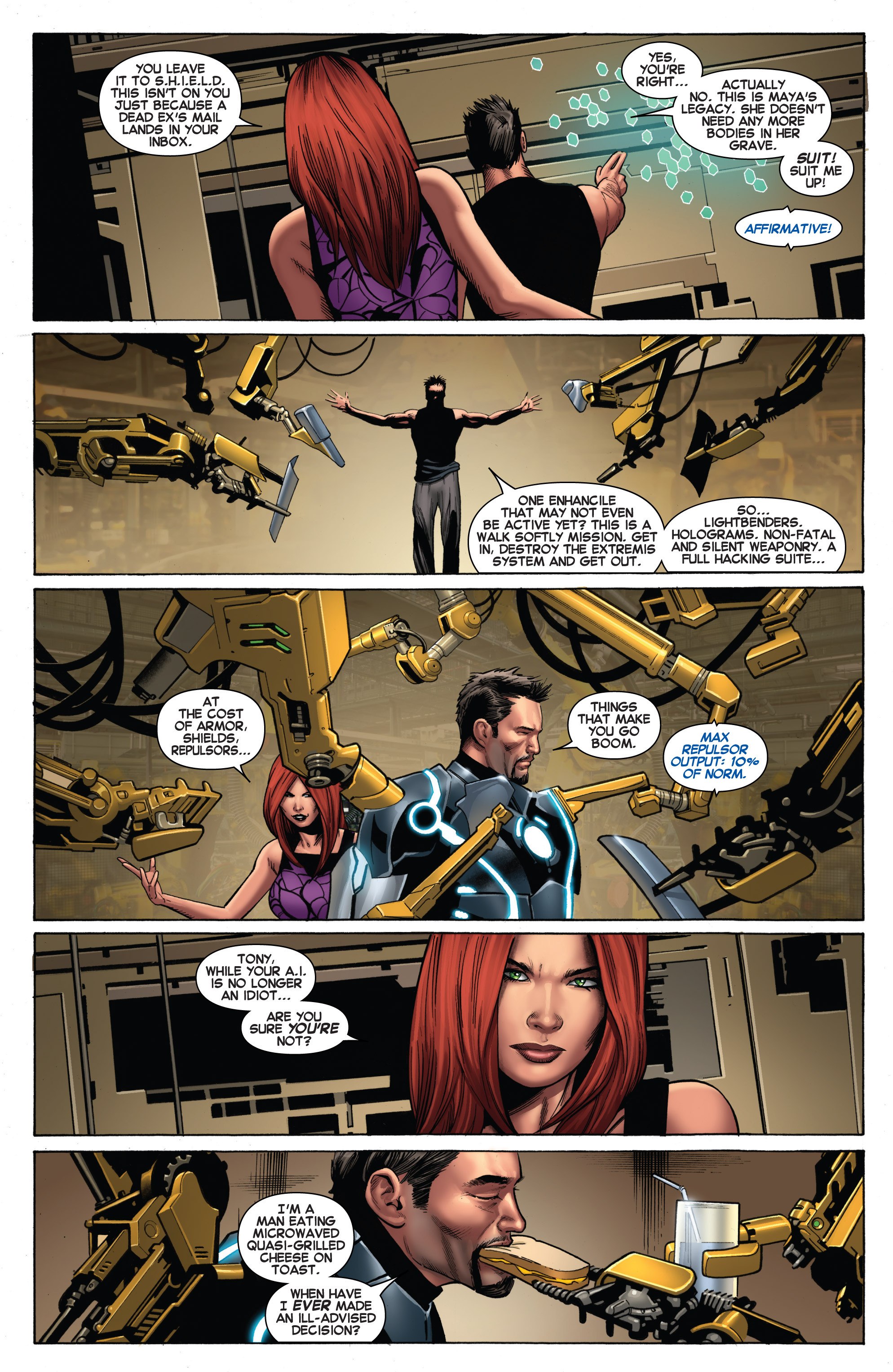 Read online Iron Man (2013) comic -  Issue #3 - 6