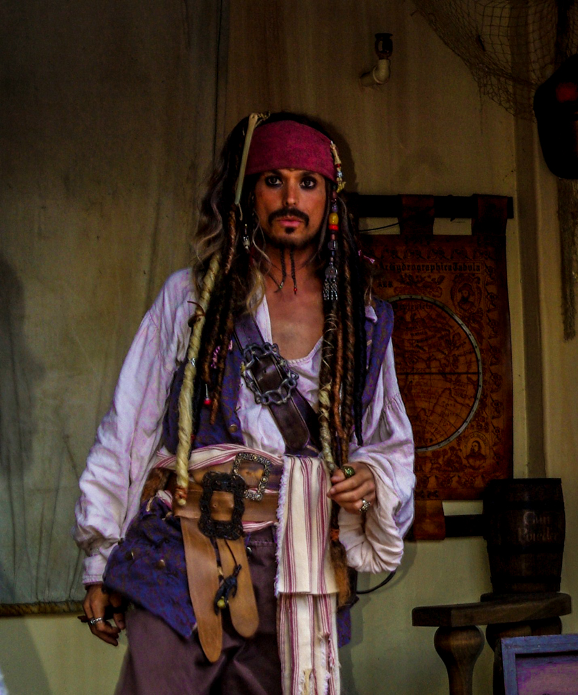 Photographing Disney: Jack Sparrow.