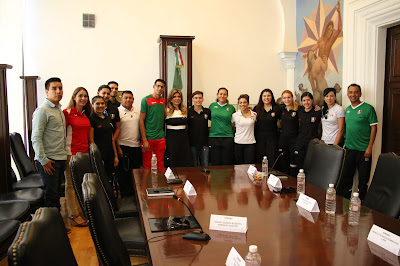 Reconoce Gobernadora a atletas de alto rendimiento