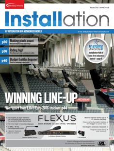 Installation 192 - June 2016 | ISSN 2052-2401 | TRUE PDF | Mensile | Professionisti | Tecnologia | Audio | Video | Illuminazione
Installation covers permanent audio, video and lighting systems integration within the global market. It is the only international title that publishes 12 issues a year.
The magazine is sent to a requested circulation of 12,000 key named professionals. Our active readership primarily consists of key purchasing decision makers including systems integrators, consultants and architects as well as facilities managers, IT professionals and other end users.
If you’re looking to get your message across to the professional AV & systems integration marketplace, you need look no further than Installation.
Every issue of Installation informs the professional AV & systems integration marketplace about the latest business, technology,  application and regional trends across all aspects of the industry: the integration of audio, video and lighting.