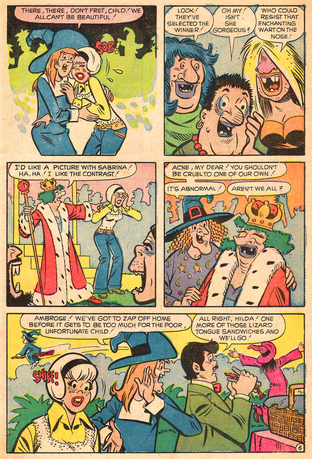 Read online Sabrina The Teenage Witch (1971) comic -  Issue #13 - 6