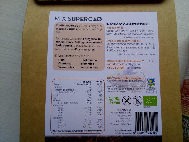 Mix supercao de Superalimentos wise nature