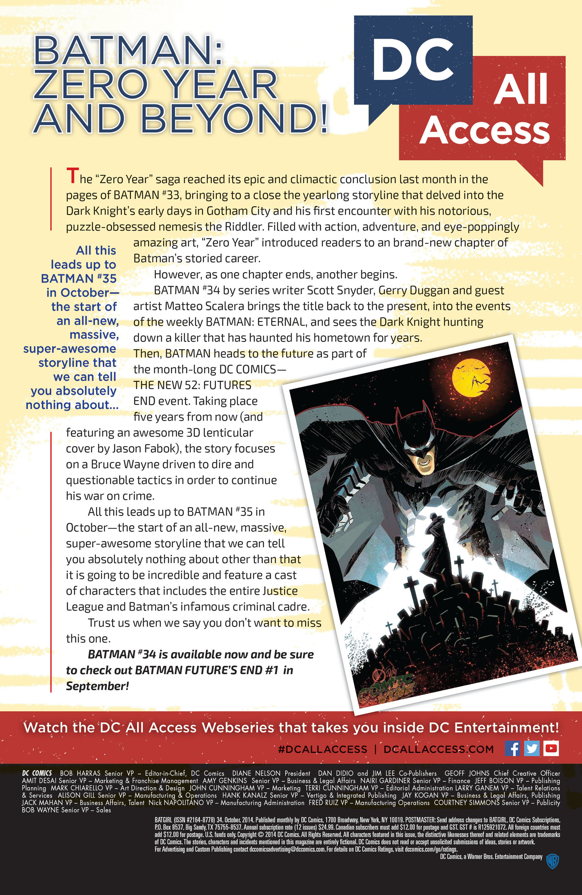 Read online Batgirl (2011) comic -  Issue #34 - 31