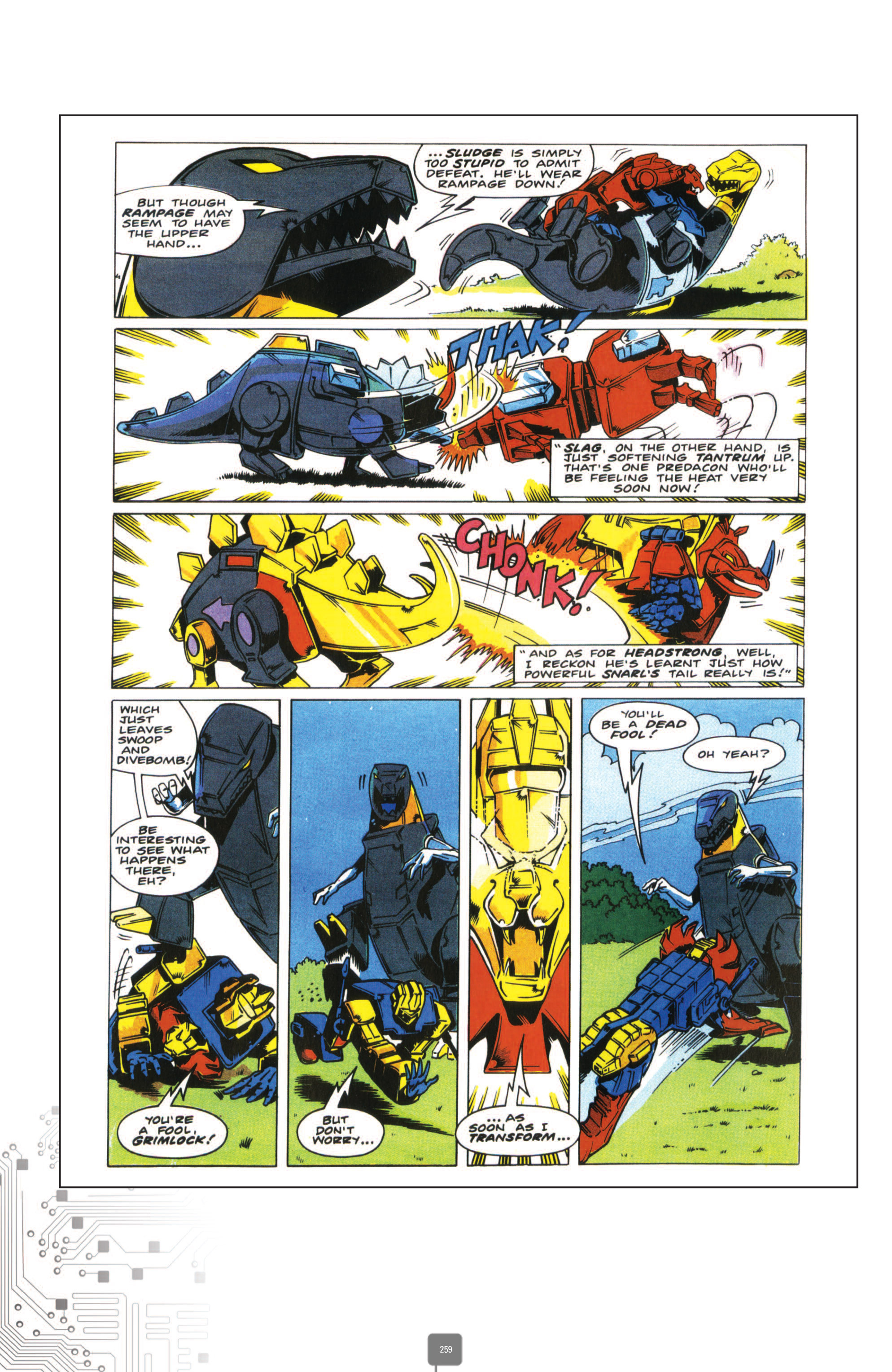 Read online The Transformers Classics UK comic -  Issue # TPB 4 - 259