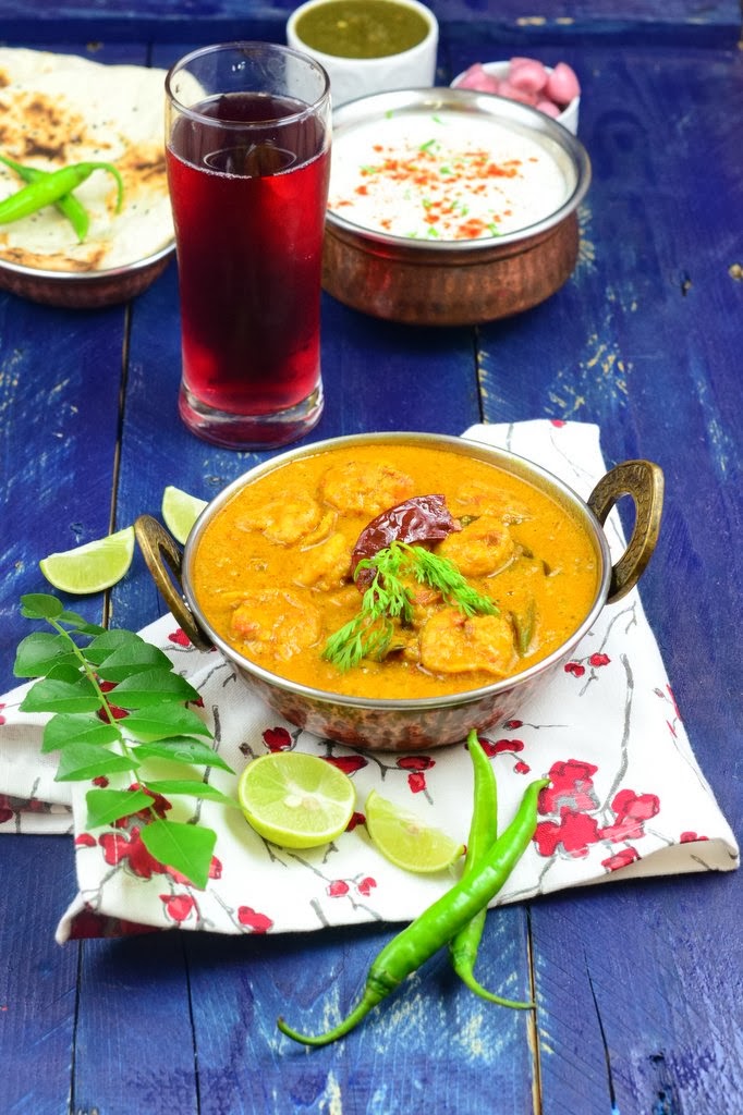 Prawns in Coconut Milk Curry