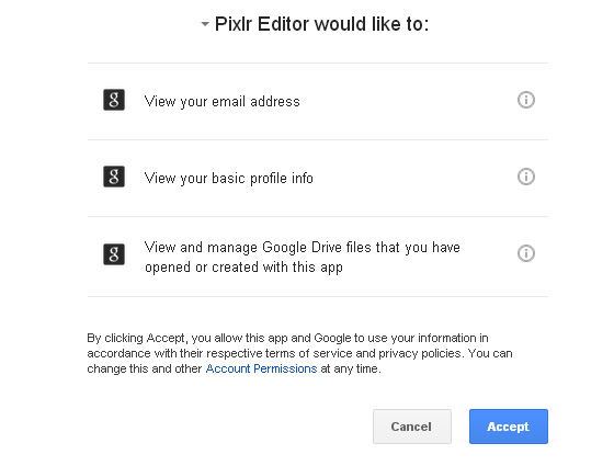 cara akses aplikasi foto editor di google drive