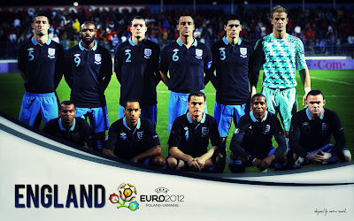 England Squad On Euro 2012 Wallpaper