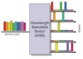 Wavelength Selectable Switch in DWDM technology