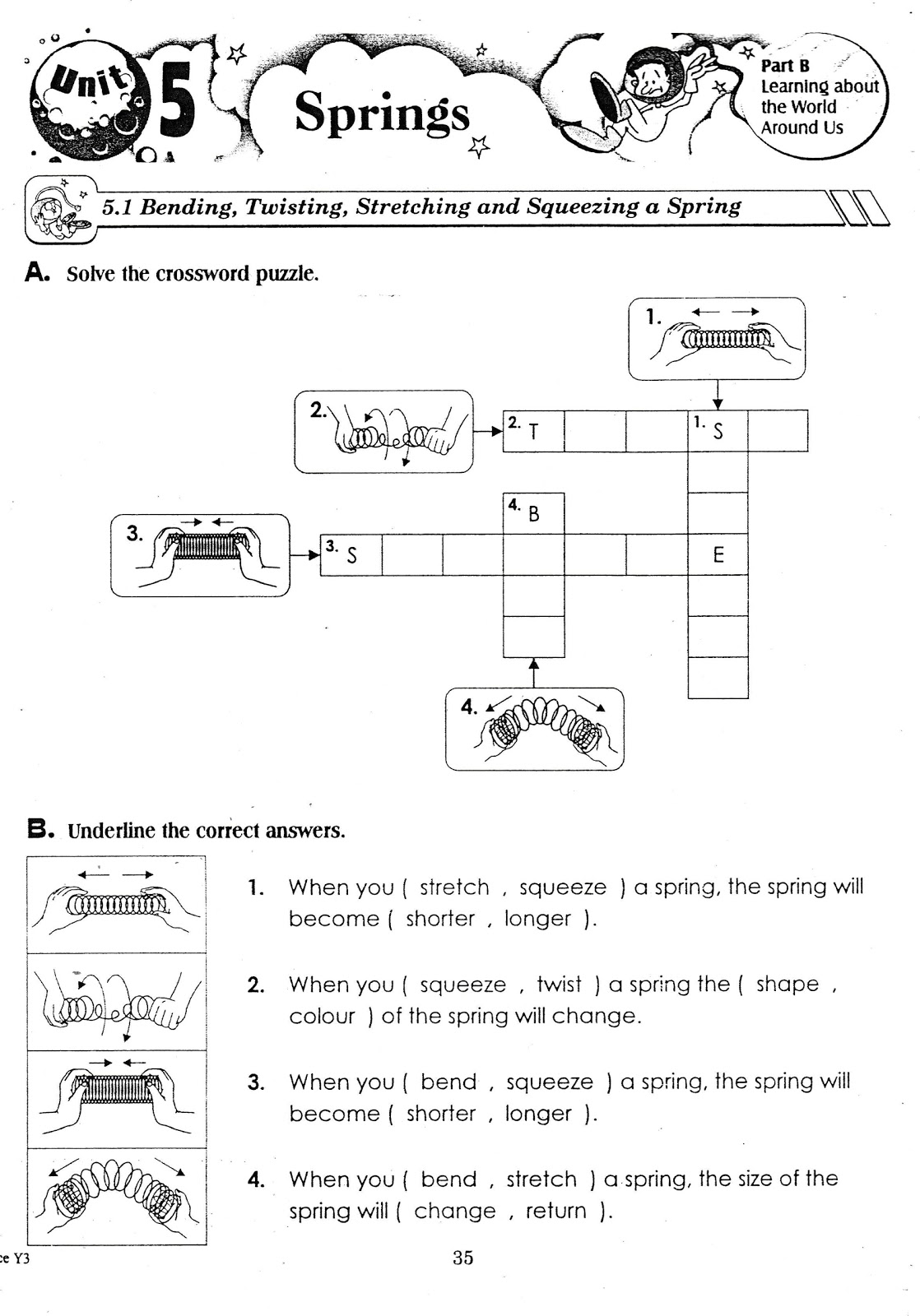 SCIENCE YEAR 3: WORKSHEETS