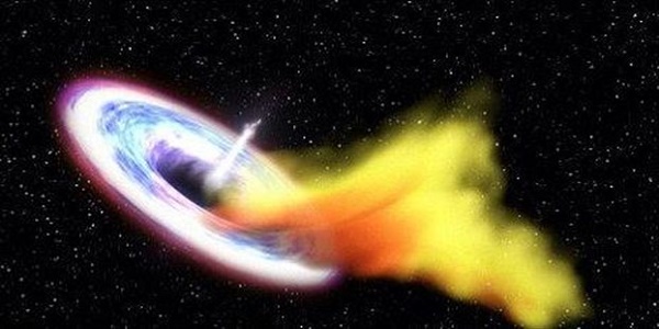Μαύρη τρύπα καταπίνει άστρο και πετάει τα… τσόφλια
