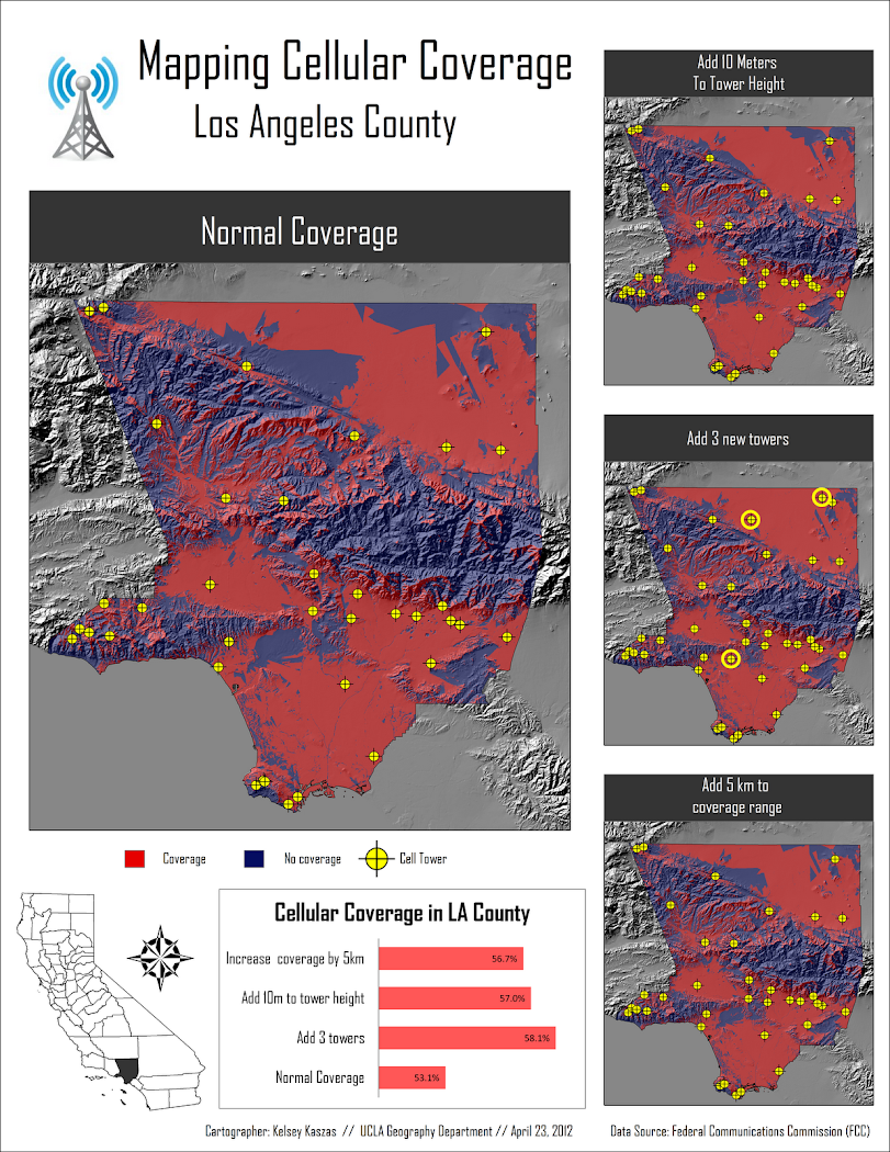 Kelsey Kaszas Geographic Information Systems (GIS) Cell Tower Analysis