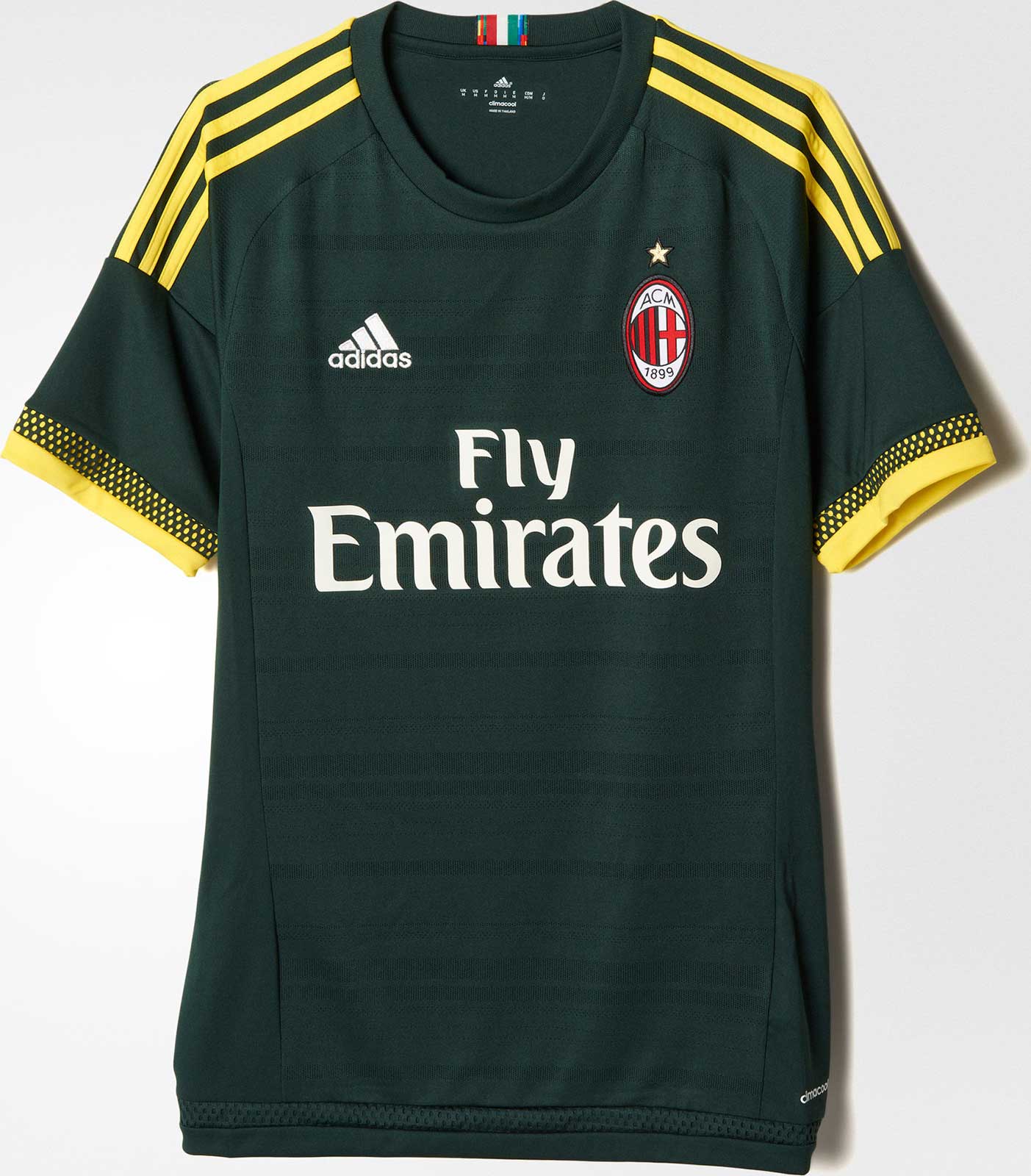adidas 2015/16 AC Milan Home Kit - SoccerBible