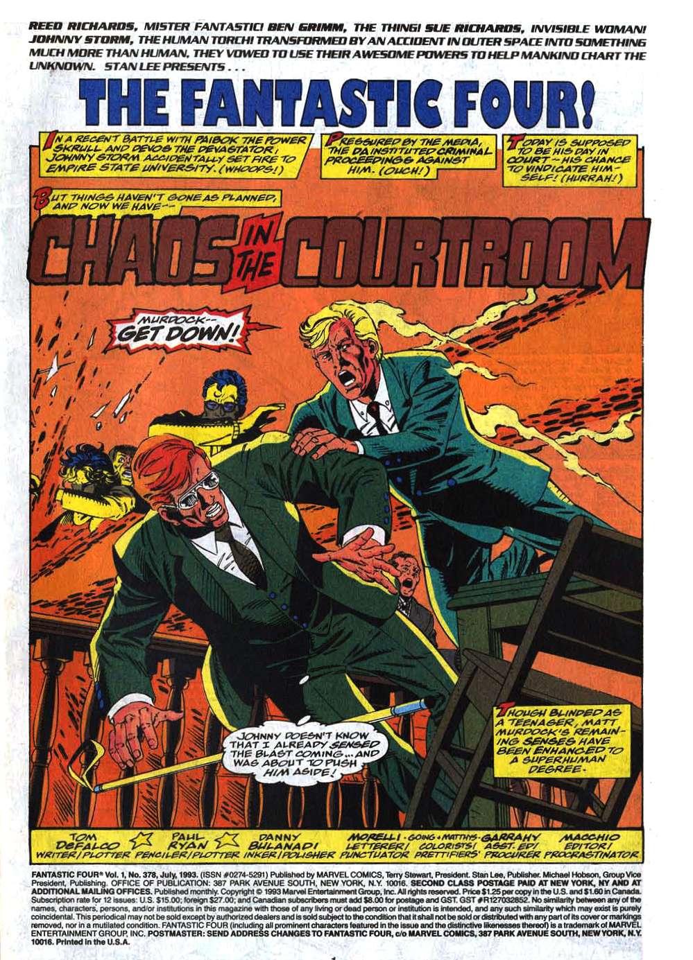 Read online Fantastic Four (1961) comic -  Issue #378 - 3