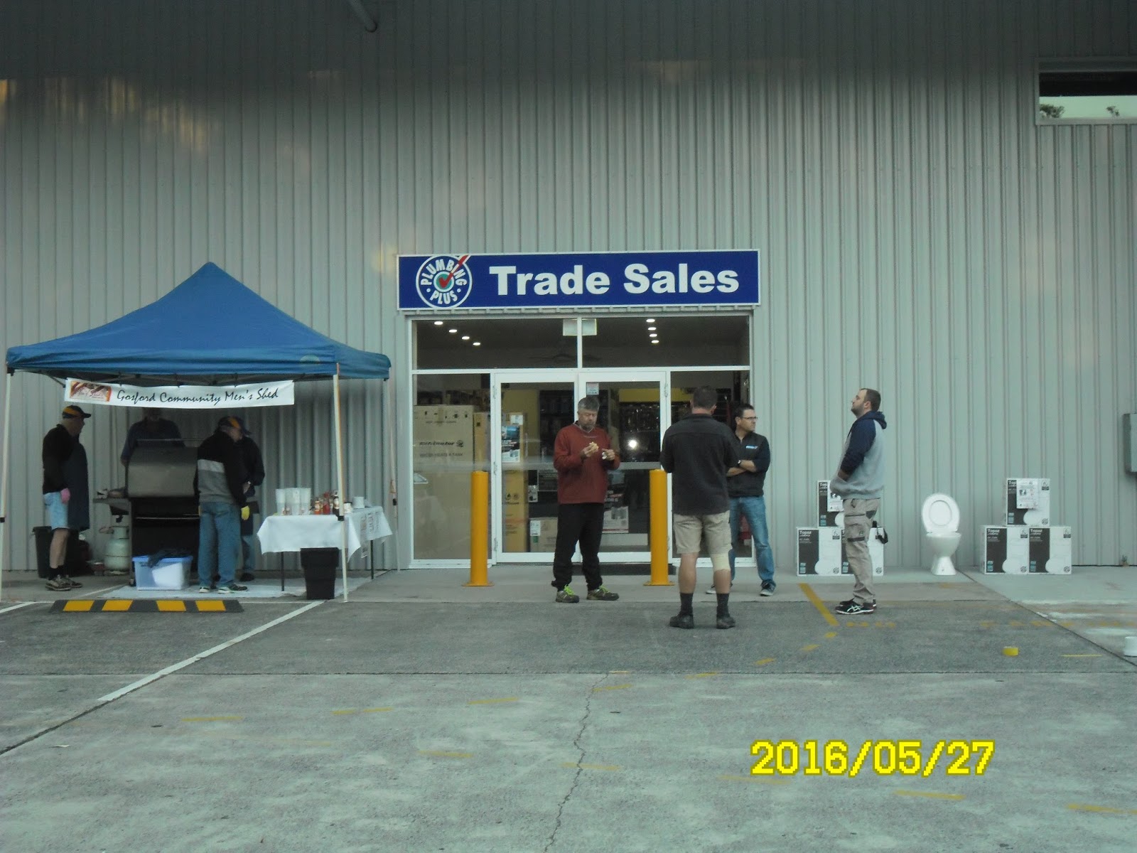 Gosford Men S Shed Eagles Plumbing Fund Raiser
