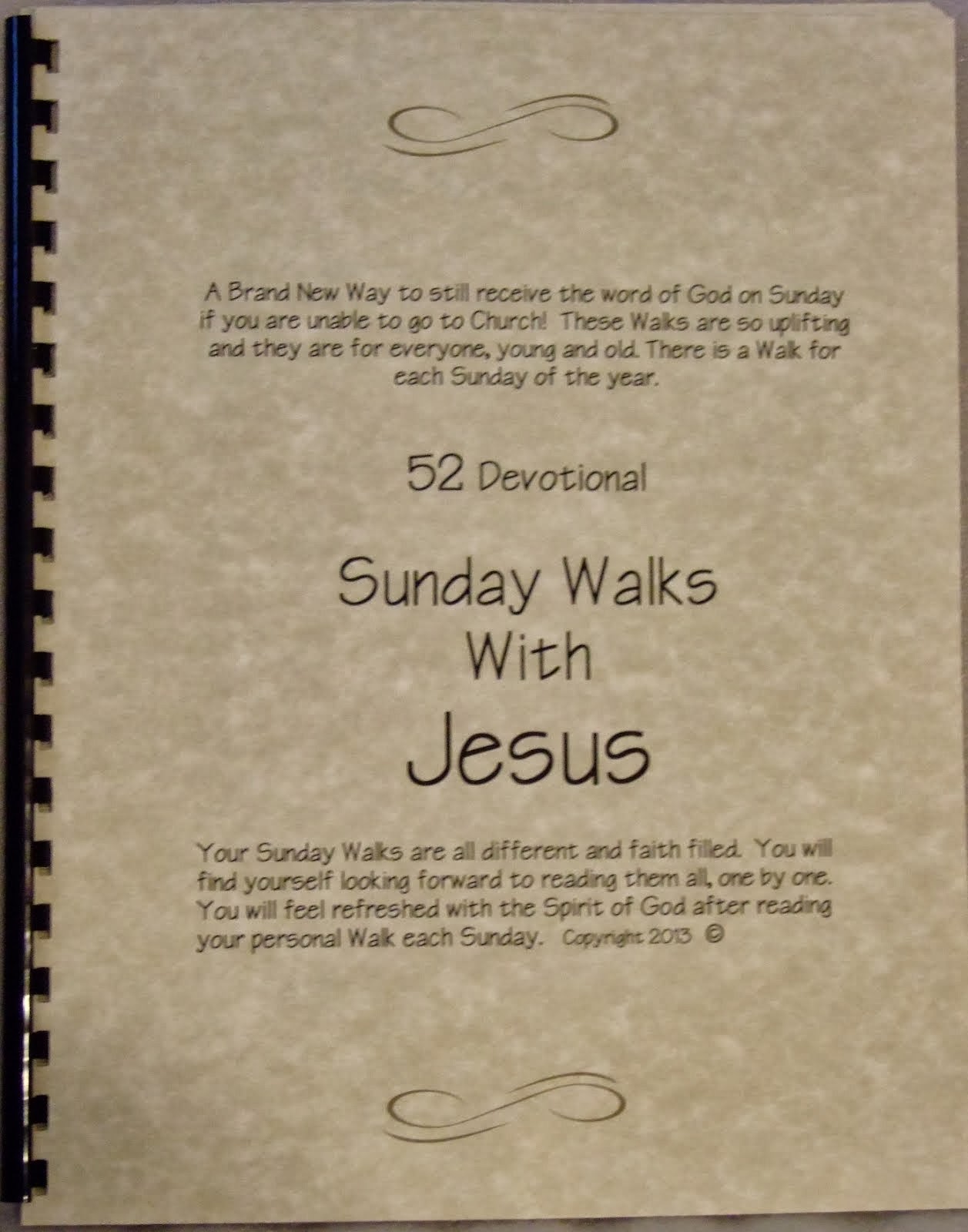 Sunday Walks with Jesus