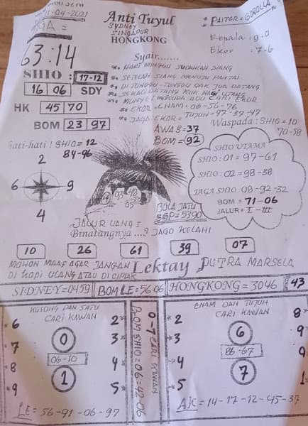 Syair Lektay Hk Hari Ini Syair Lektay Hk Hari Ini
