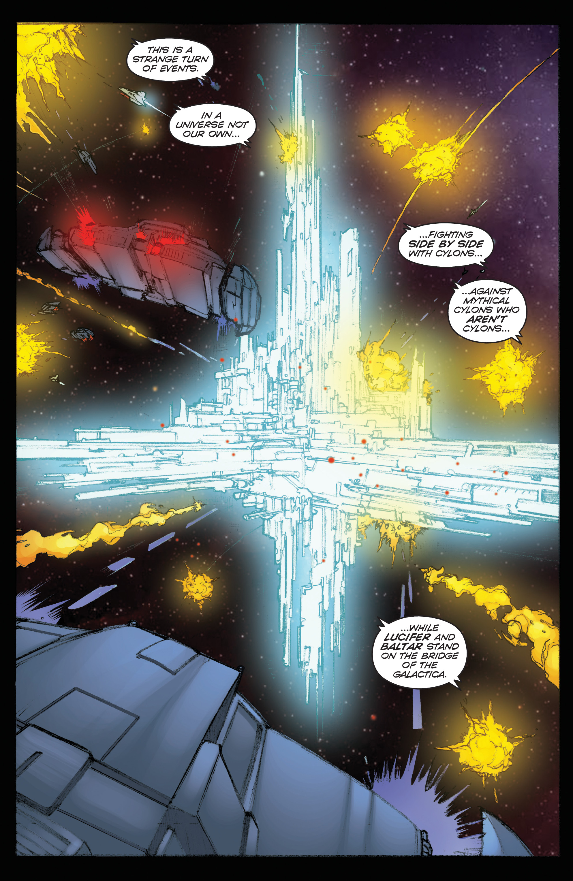 Read online Classic Battlestar Galactica (2016) comic -  Issue #5 - 3