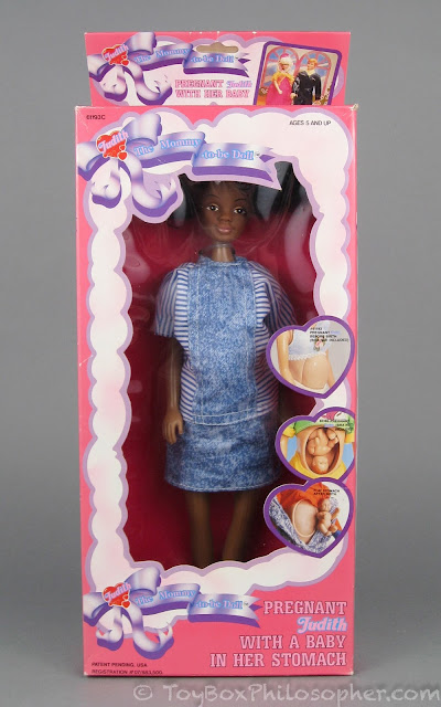pregnant judith doll