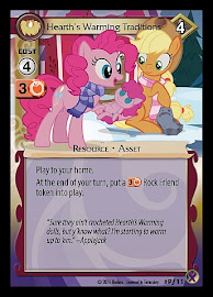 My Little Pony Hearth's Warming Traditions Marks in Time CCG Card