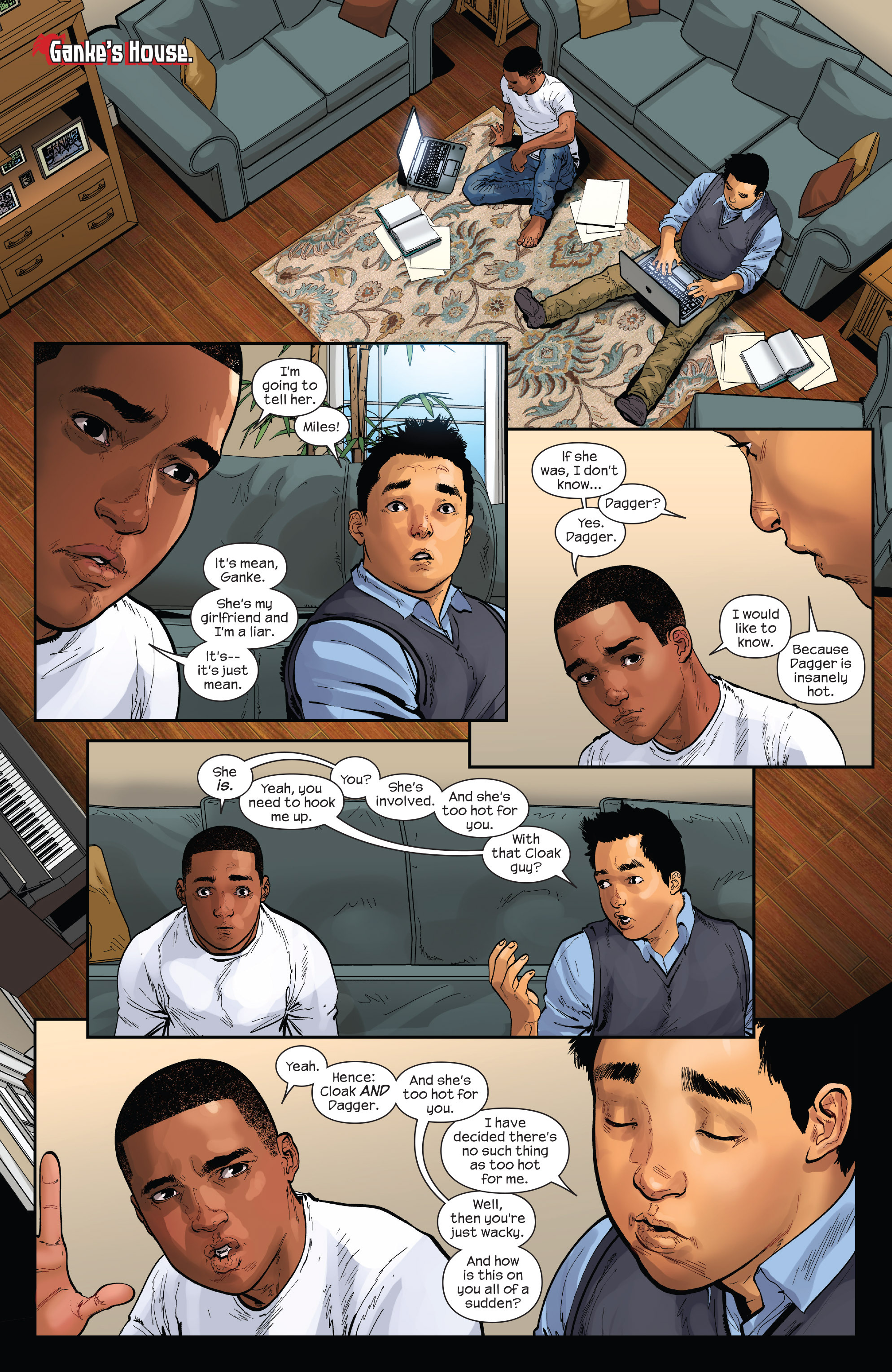 Read online Miles Morales: Ultimate Spider-Man comic -  Issue #1 - 14