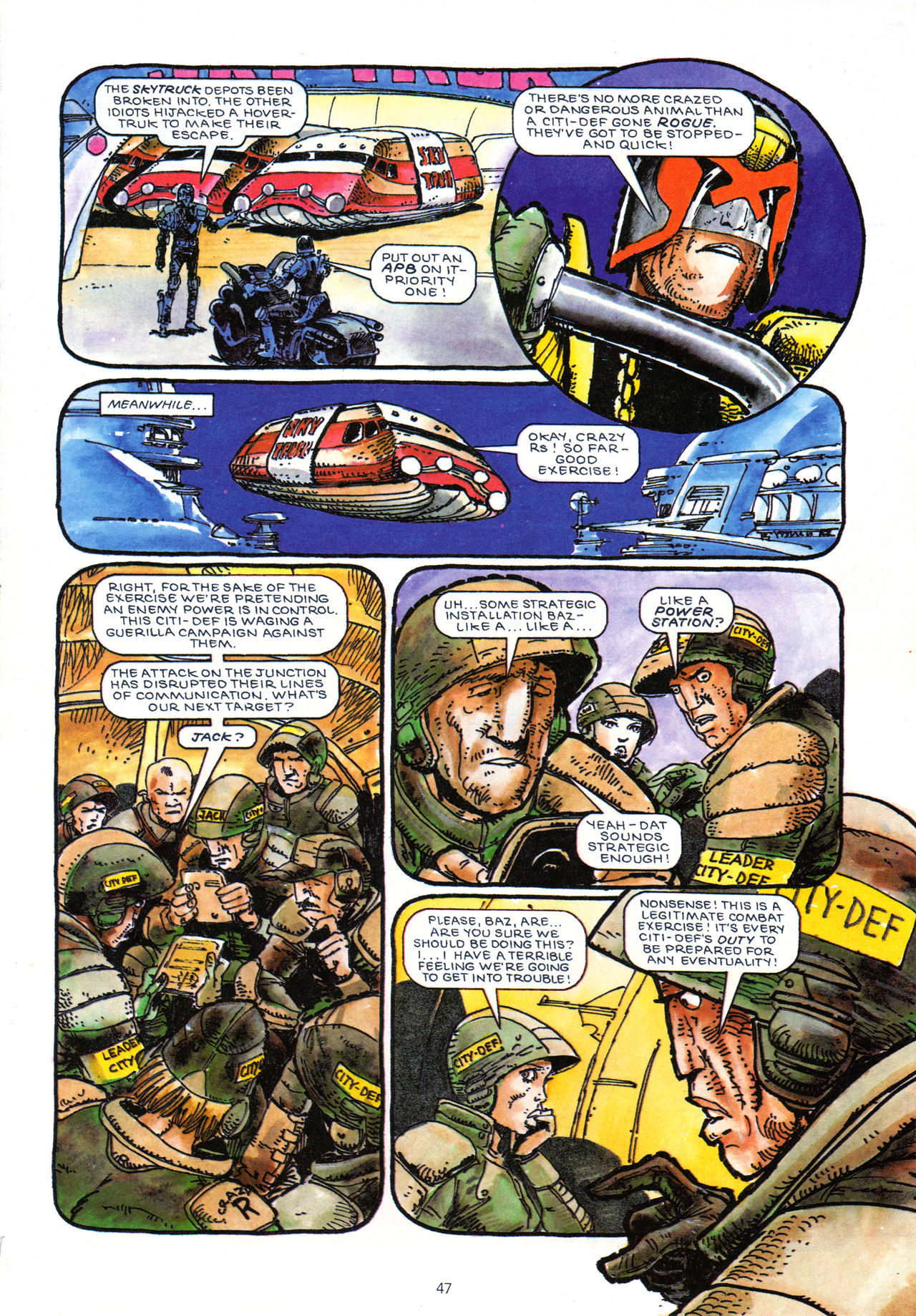 Read online Judge Dredd: The Complete Case Files comic -  Issue # TPB 9 (Part 1) - 150