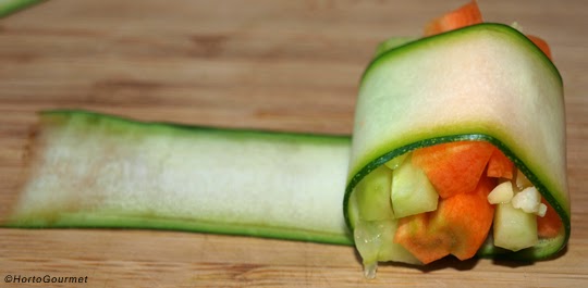 Rollitos de verduras HortoGourmet