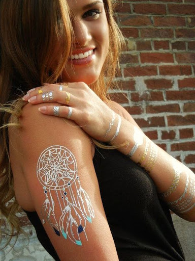 Tinta branca dreamcatcher