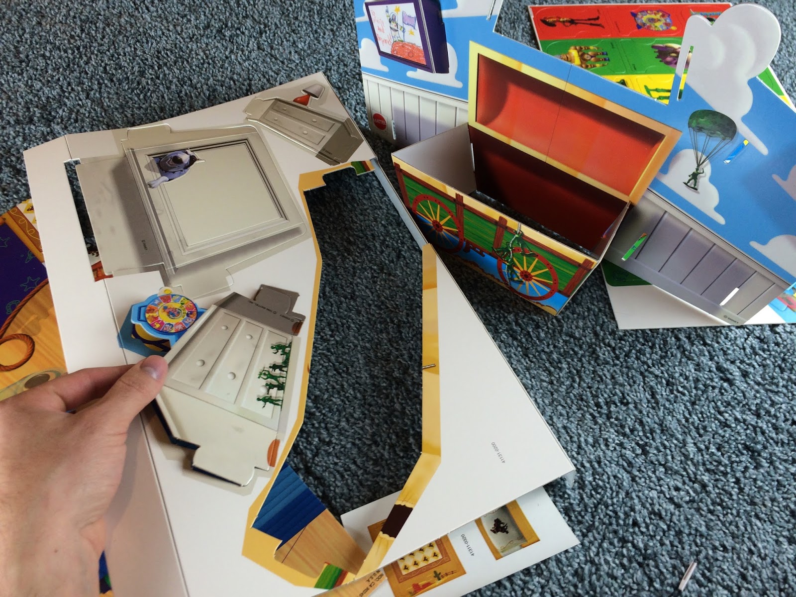 Dan the Pixar Fan Toy Story "Toys Awaaaay!" Board Game