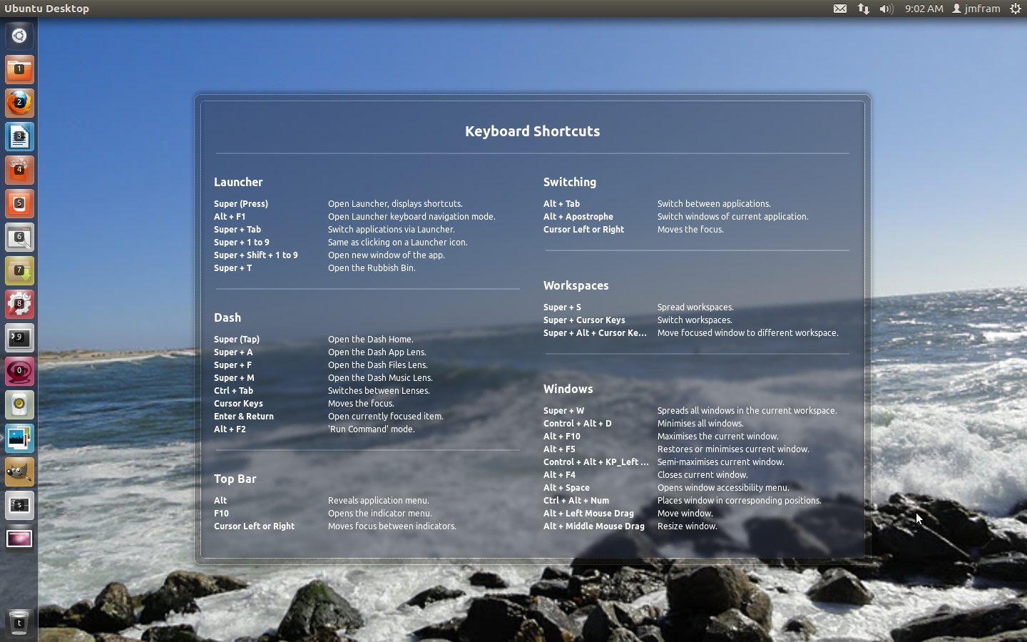 Ubuntu 12.04 LTS - Unity 5.0/HUD ~ JOMAFRAS
