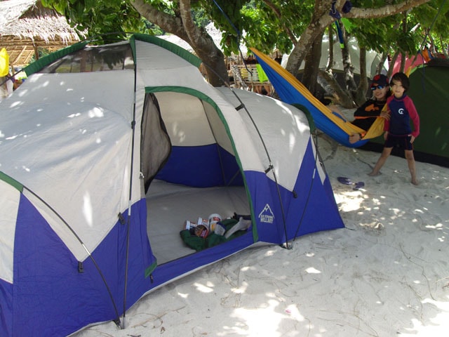 Calaguas Tent Area